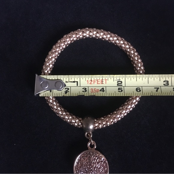 Tree of Life Golden Copper Tone Bracelet - Picture 5 of 7